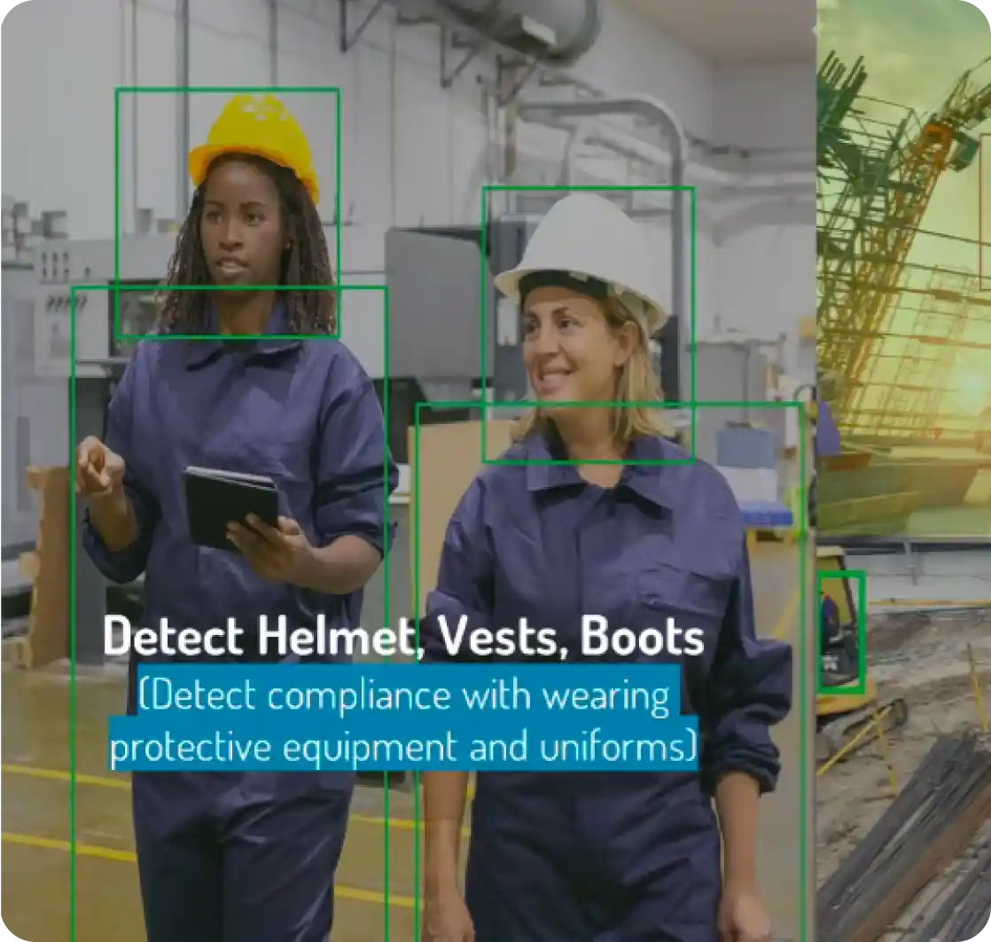 Alerts for Missing Required Safety Equipment (PPE Compliance)